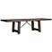 Carter Rustic Java Extension Dining Table