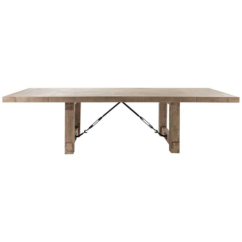Image 1 Carter Stone Wash Extension Dining Table