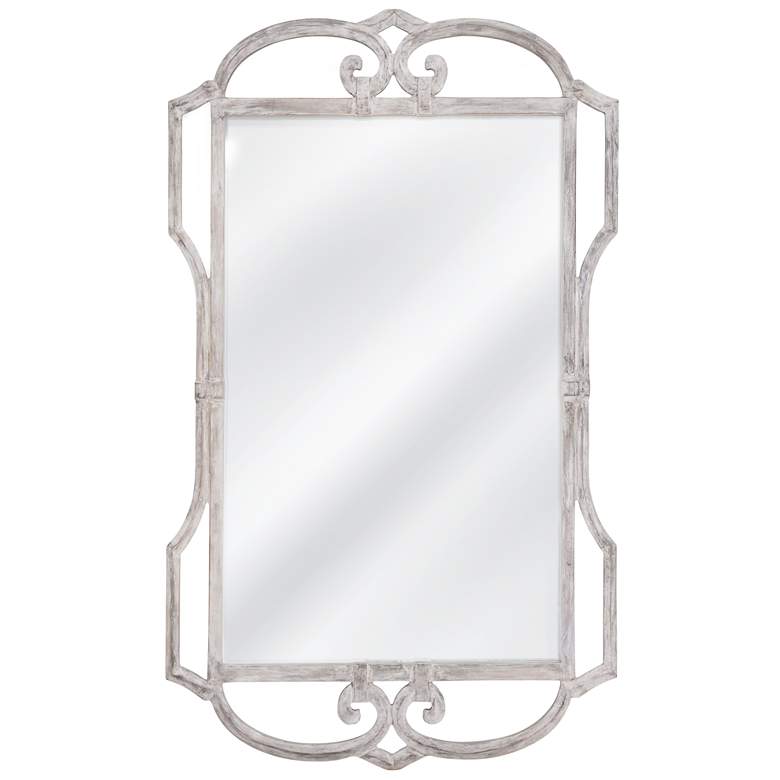 Image 1 Carthage 32"H French Country Styled Wall Mirror