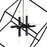 Thumbnail3 of Cartone 25 1/2" Wide Black Open Cube 8-Light Pendant more views