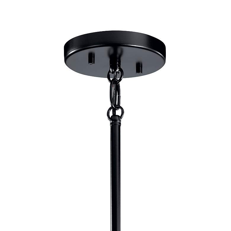 Image 4 Cartone 25 1/2" Wide Black Open Cube 8-Light Pendant more views