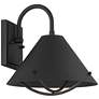 7_Cartwright 11" High Black Outdoor Wall Barn Light more views