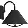 Cartwright 11" High Black Outdoor Wall Barn Light
