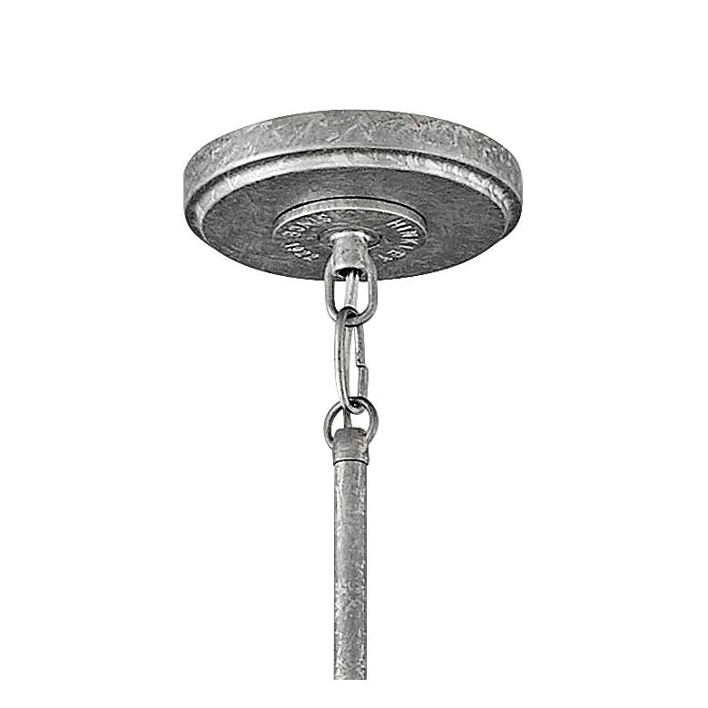 Image 4 Cartwright 15 1/4"W Polished Antique Nickel Pendant Light more views