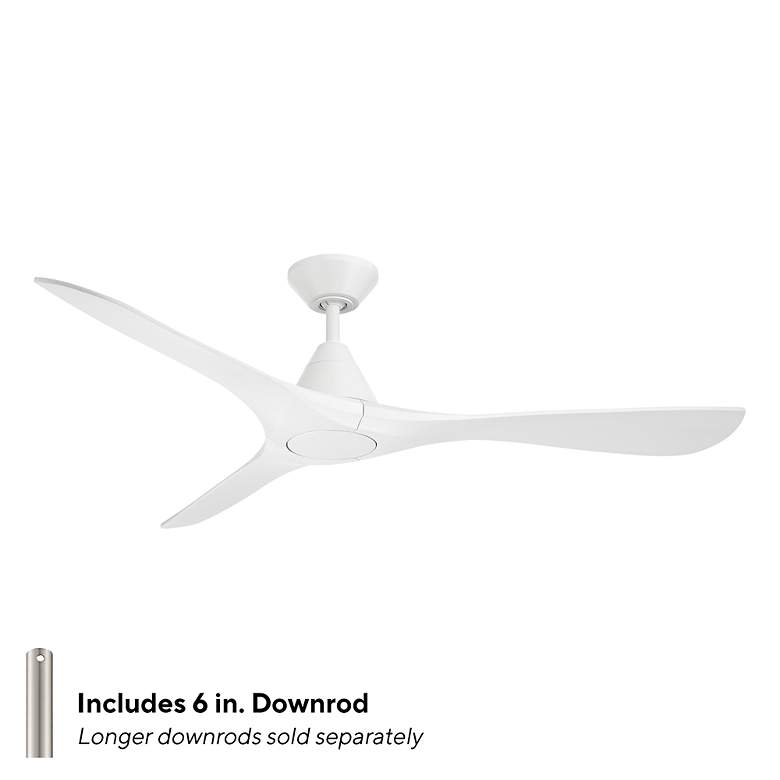 Image 7 Carve 3-Blade Smart Ceiling Fan more views