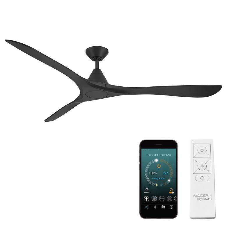Image 6 Carve 3-Blade Smart Ceiling Fan more views