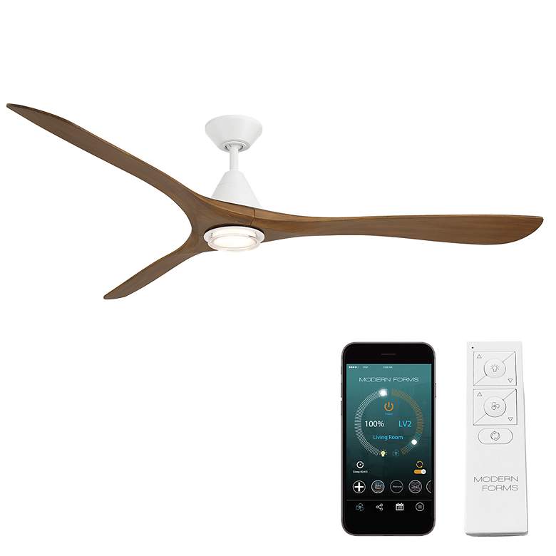 Image 7 Carve 3-Blade Smart Ceiling Fan more views