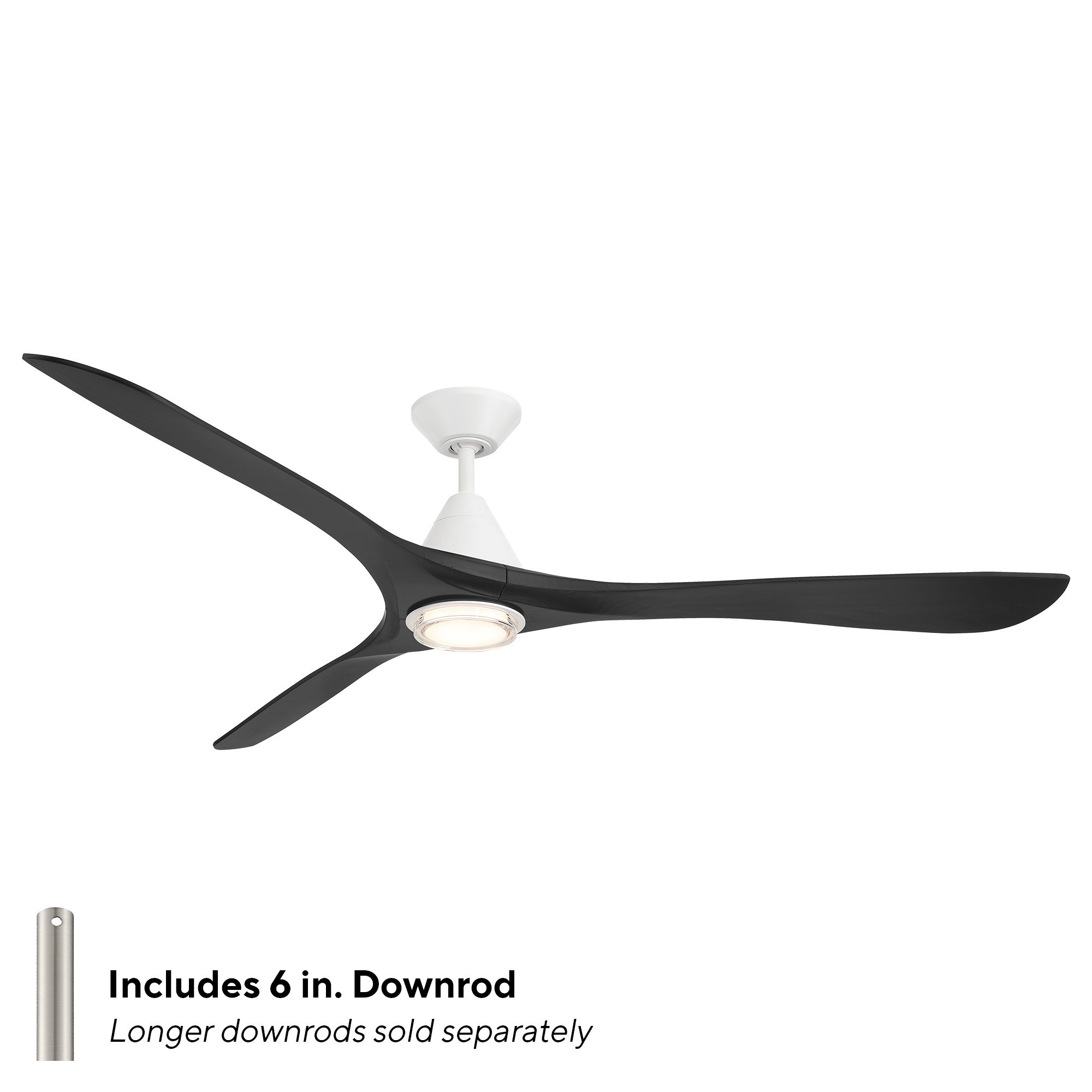 Image 5 Carve 3-Blade Smart Ceiling Fan more views