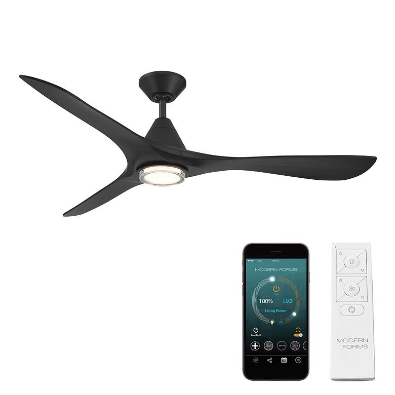 Image 7 Carve 3-Blade Smart Ceiling Fan more views