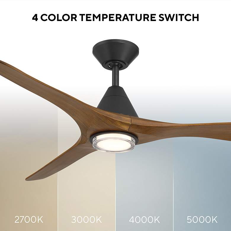 Image 6 Carve 3-Blade Smart Ceiling Fan more views