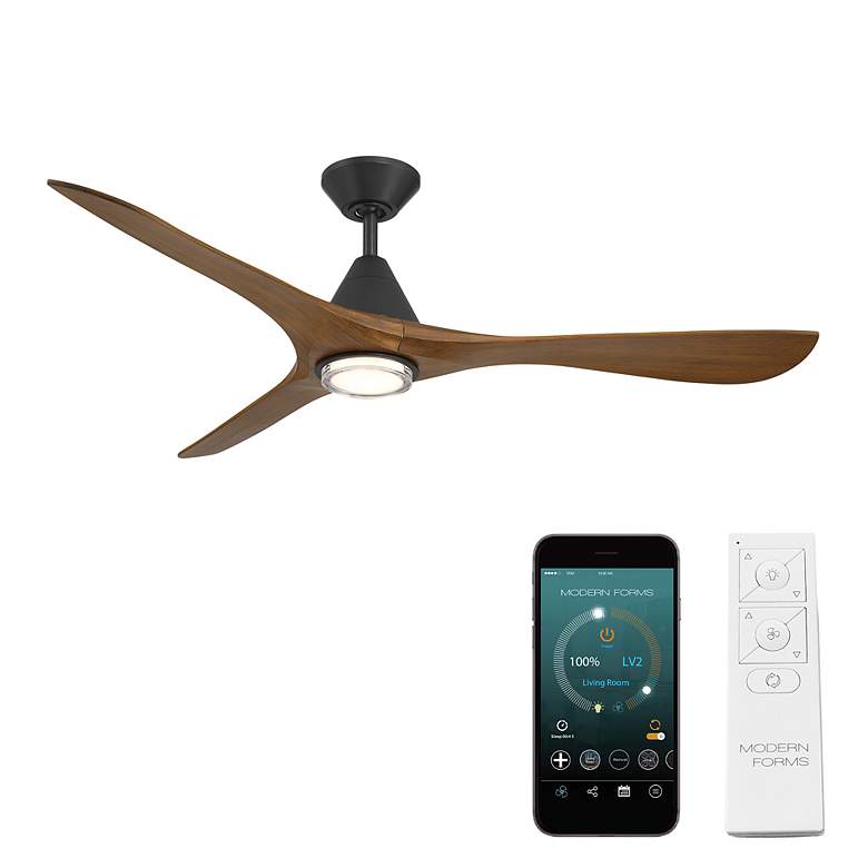 Image 7 Carve 3-Blade Smart Ceiling Fan more views
