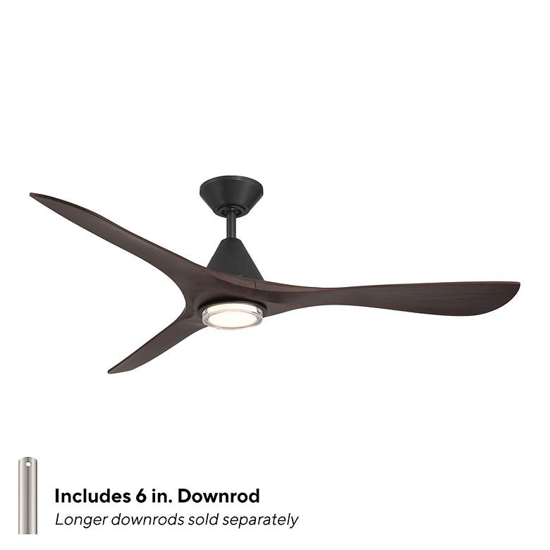 Image 5 Carve 3-Blade Smart Ceiling Fan more views