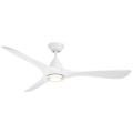 Modern Forms Smart Fans Carve White Collection