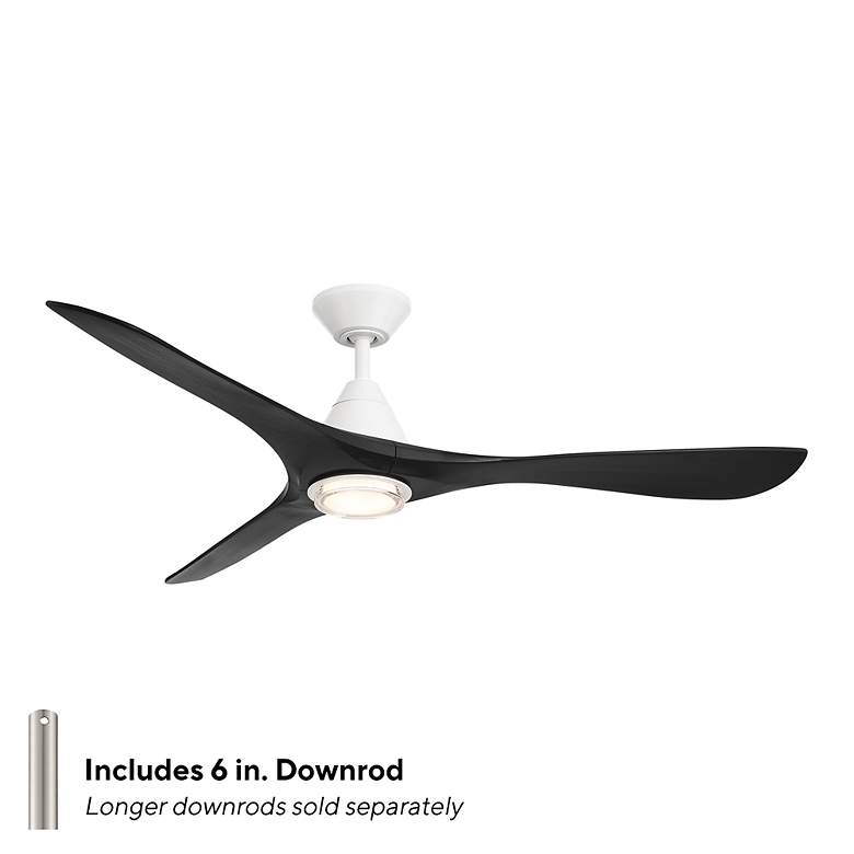 Image 5 Carve 3-Blade Smart Ceiling Fan more views