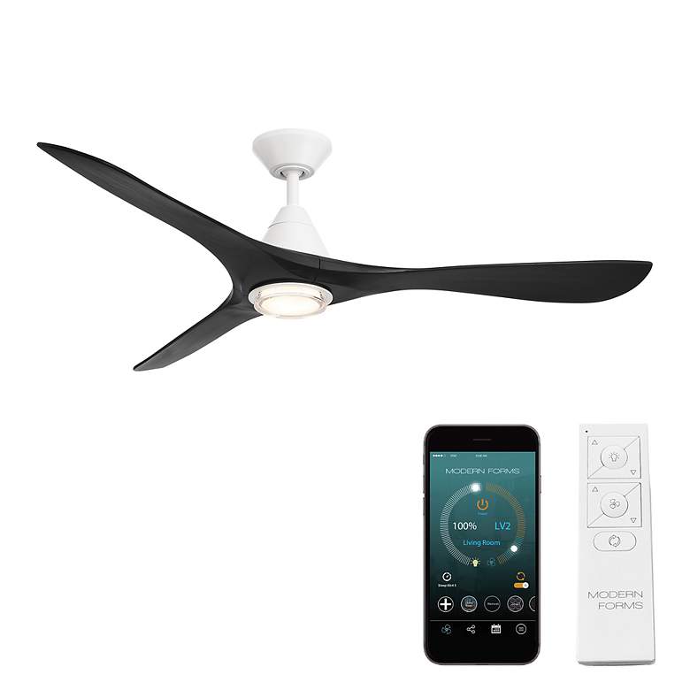 Image 7 Carve 3-Blade Smart Ceiling Fan more views