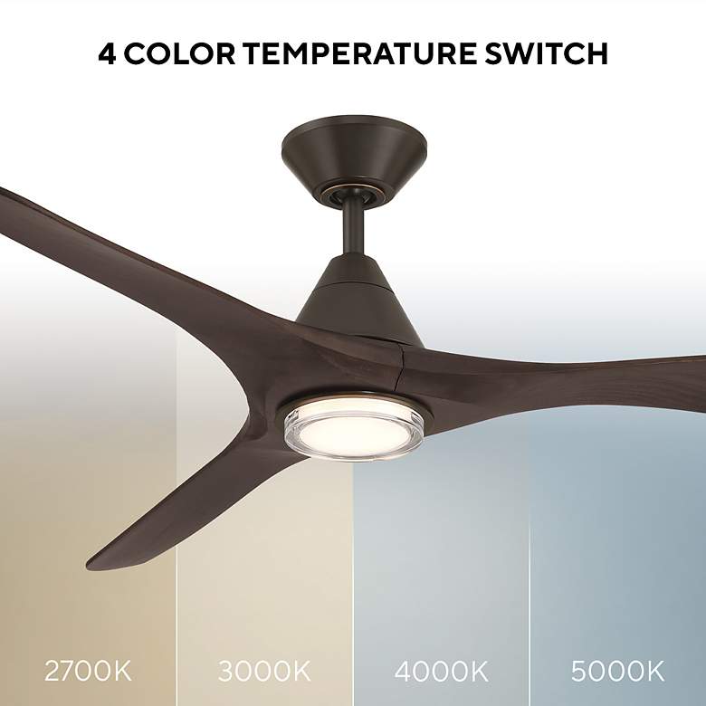 Image 6 Carve 3-Blade Smart Ceiling Fan more views