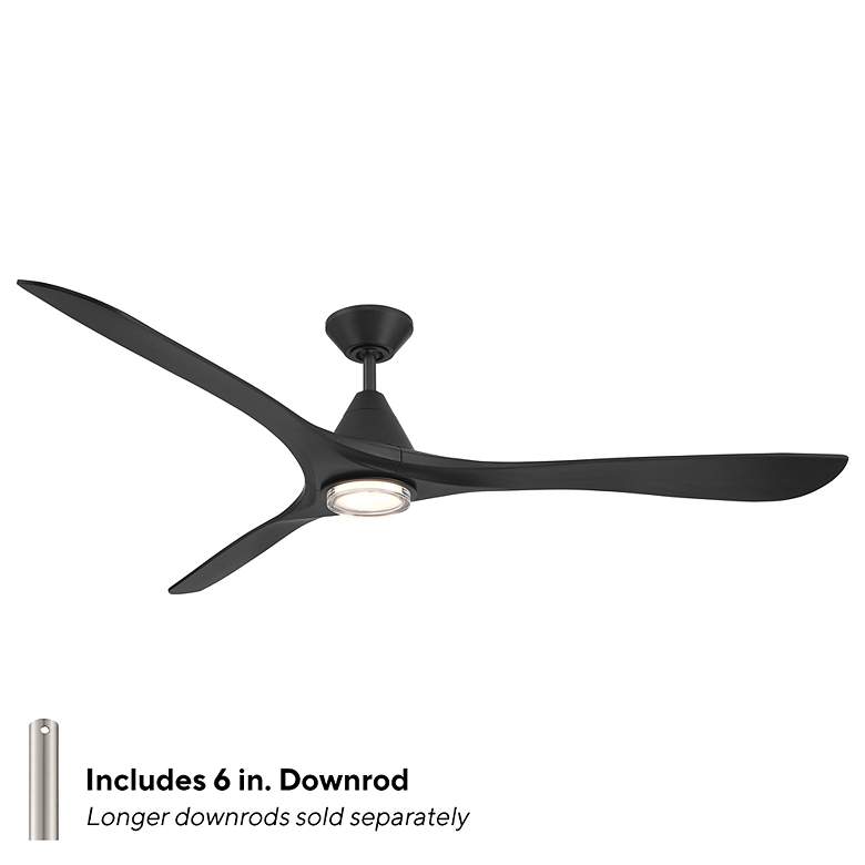 Image 5 Carve 3-Blade Smart Ceiling Fan more views