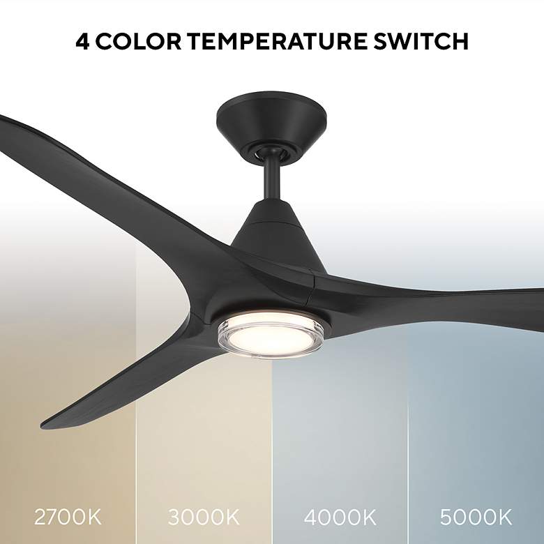 Image 6 Carve 3-Blade Smart Ceiling Fan more views