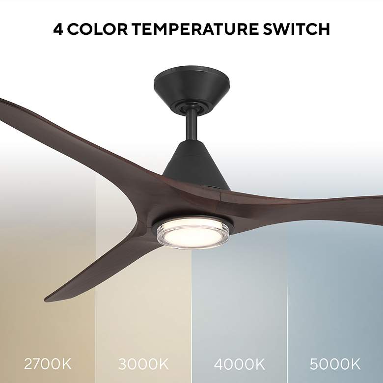 Image 6 Carve 3-Blade Smart Ceiling Fan more views