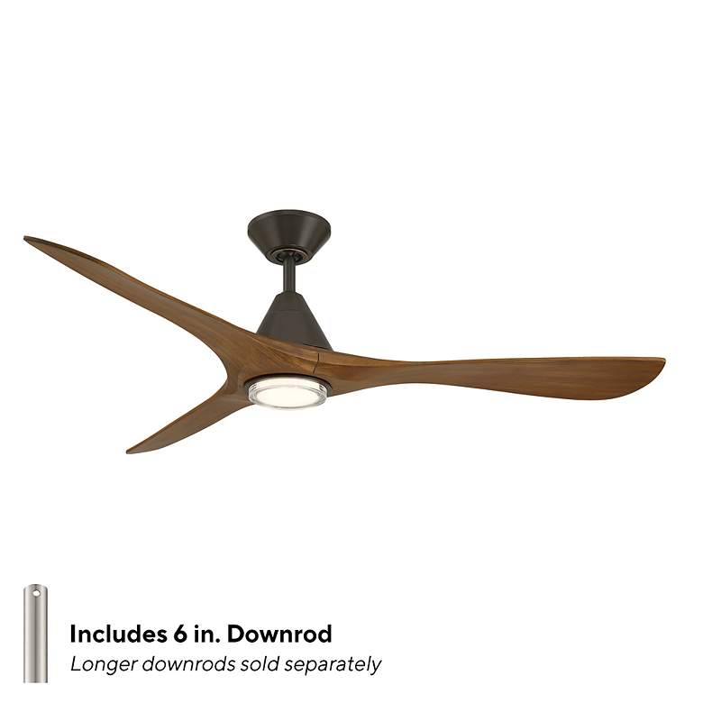 Image 5 Carve 3-Blade Smart Ceiling Fan more views
