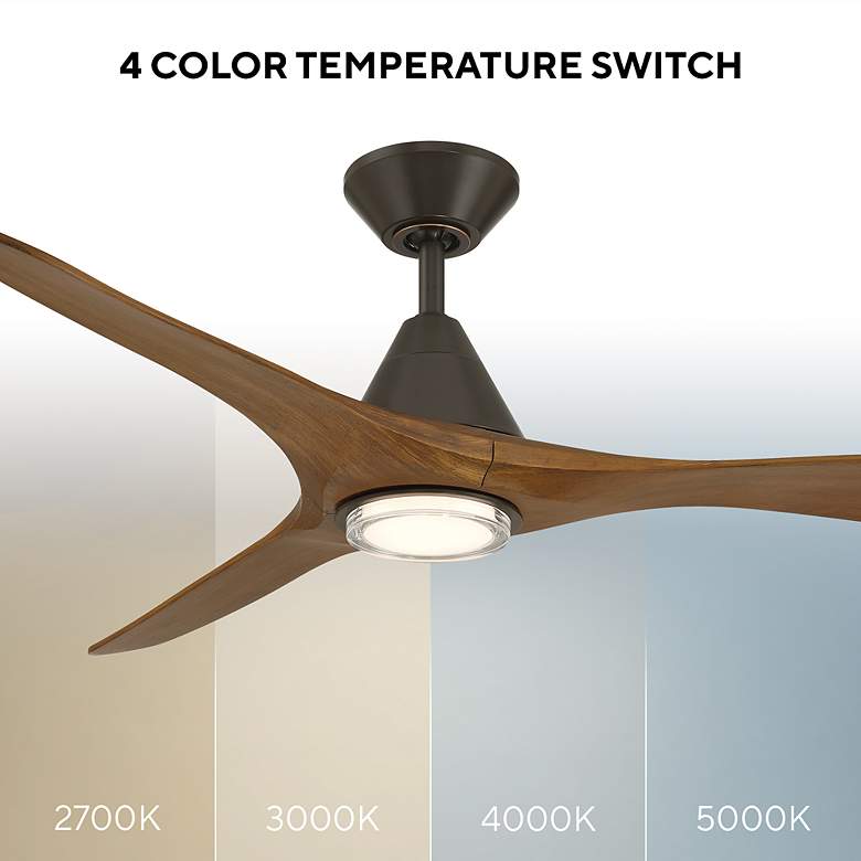 Image 6 Carve 3-Blade Smart Ceiling Fan more views