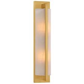 Image1 of Carver 2-Light Wall Sconce in Warm Brass