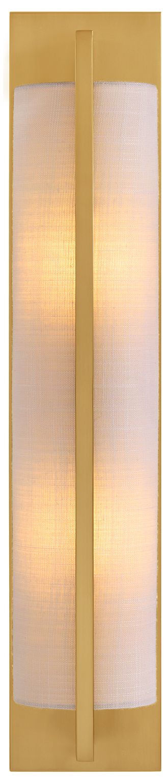Image 3 Carver 2-Light Wall Sconce in Warm Brass more views