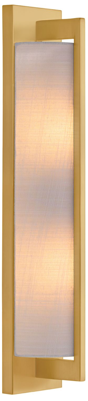 Image 4 Carver 2-Light Wall Sconce in Warm Brass more views