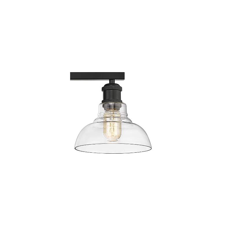 Image 2 Carver 36" Wide Matte Black 4-Light Bath Light more views