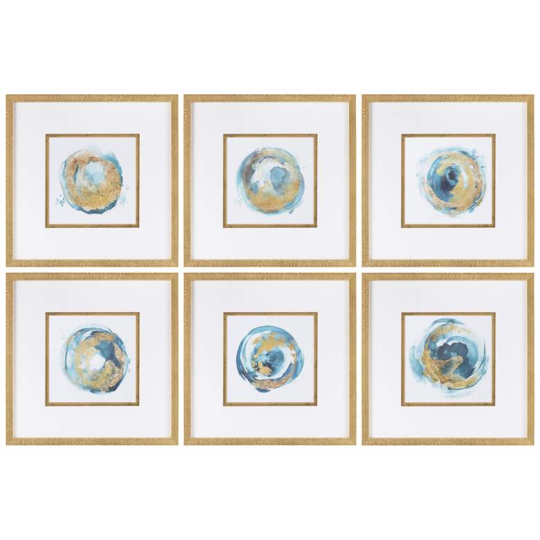 Image 1 Carver Framed Wall Art Set of 6