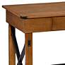Cas 48 1/2" Wide Distressed Pine Lift-Top Desk