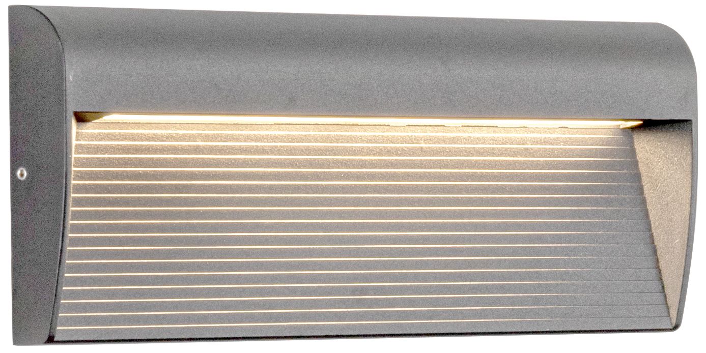 Image 2 Casa 4 3/4" High Gray LED Outdoor Wall Light more views