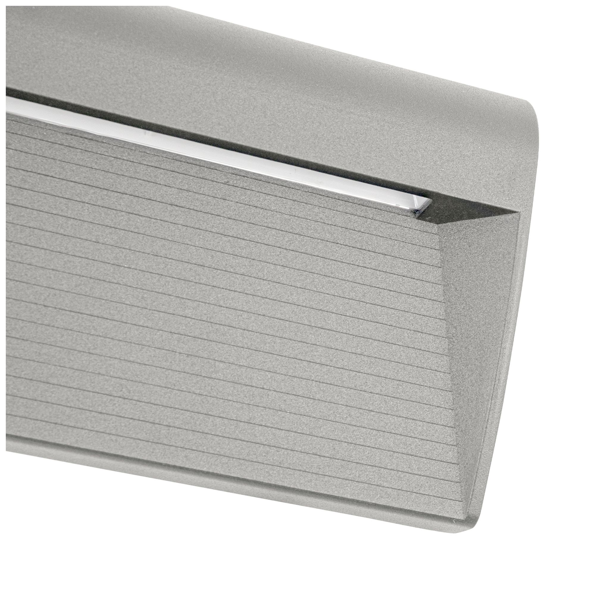 Image 4 Casa 4 3/4" High Gray LED Outdoor Wall Light more views