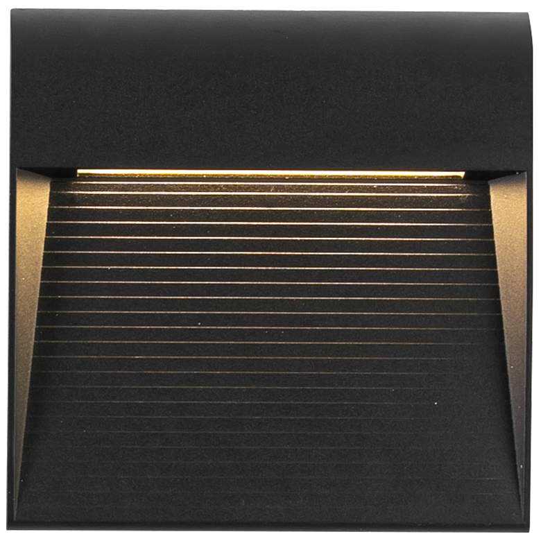 Image 1 Casa 7" High Black LED Outdoor Wall Light