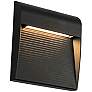 3_Casa 7" High Black LED Outdoor Wall Light more views