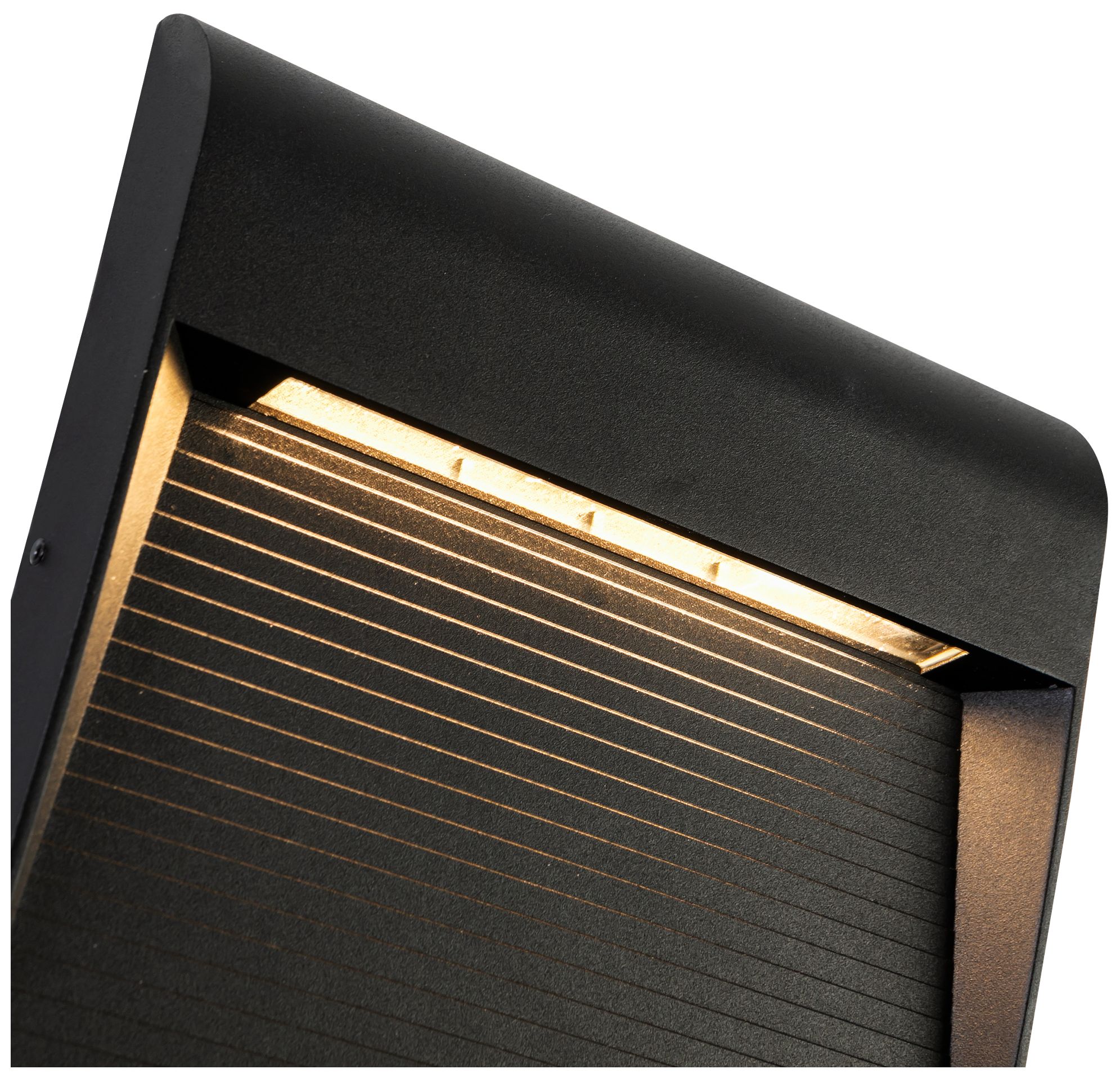 Image 4 Casa 7" High Black LED Outdoor Wall Light more views