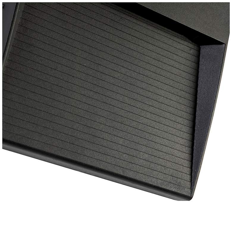 Image 5 Casa 7" High Black LED Outdoor Wall Light more views