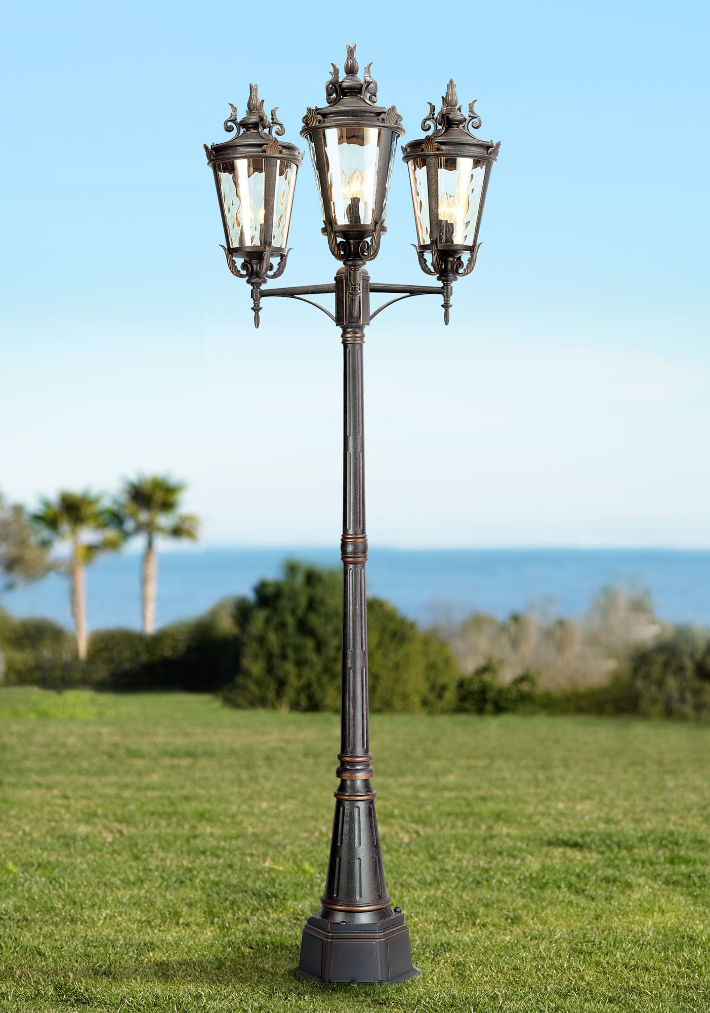 Lawn deals lamp post