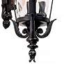 Casa Marseille&#8482; 21 3/4" High Black Outdoor Wall Light