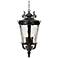 Casa Marseille™ 23 3/4" High Black Outdoor Hanging Light