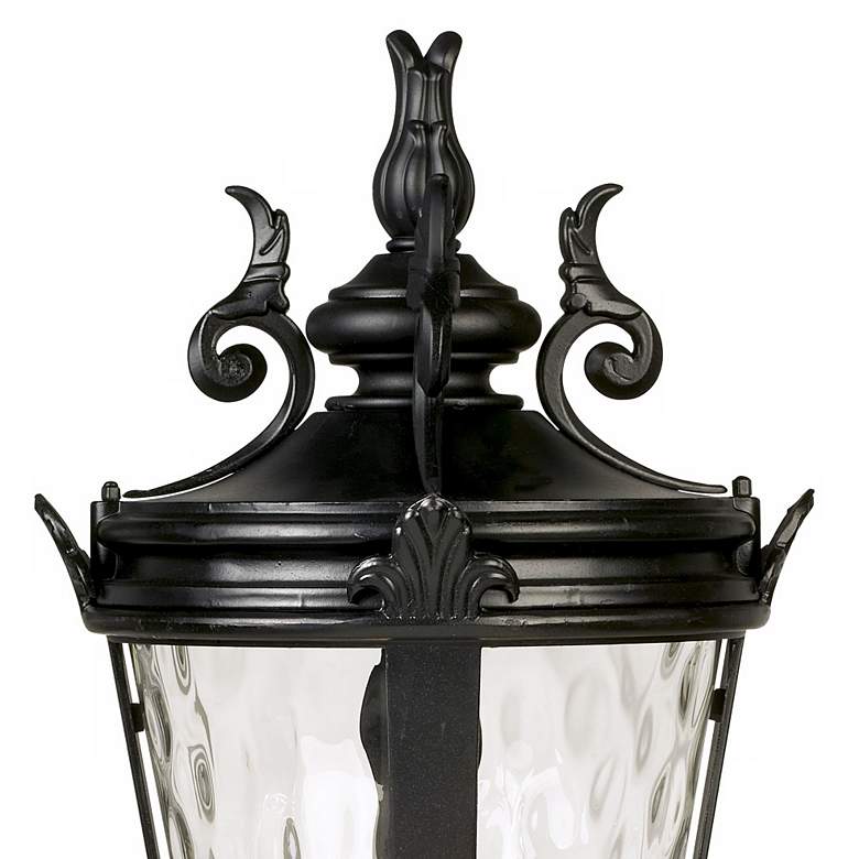 Image 3 Casa Marseille 25 1/2" High Black 4-Light Outdoor Post Light more views