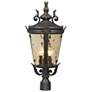 Casa Marseille 25 1/2" High Bronze 4-Light Outdoor Post Light