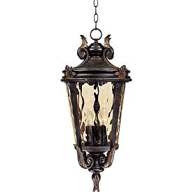 Image3 of Casa Marseille 26 1/4" High Bronze Traditional Outdoor Hanging Light