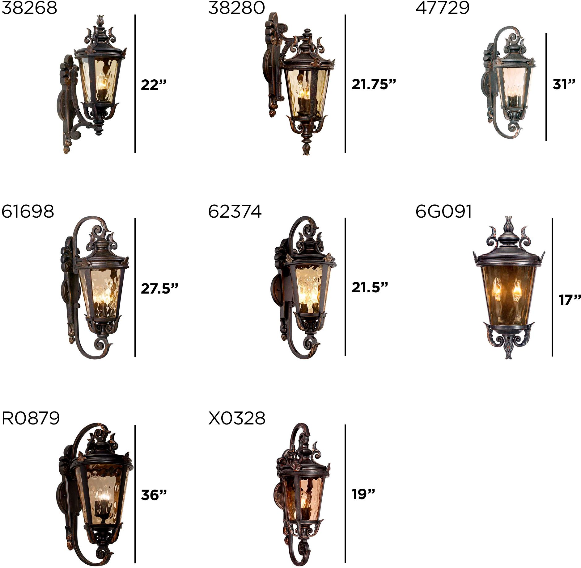 Casa Marseille 27 1/2" High Bronze Outdoor Wall Light 61698 Lamps Plus