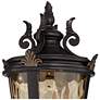 2_Casa Marseille 29 3/4" Bronze Outdoor Post Light with Pier Mount more views
