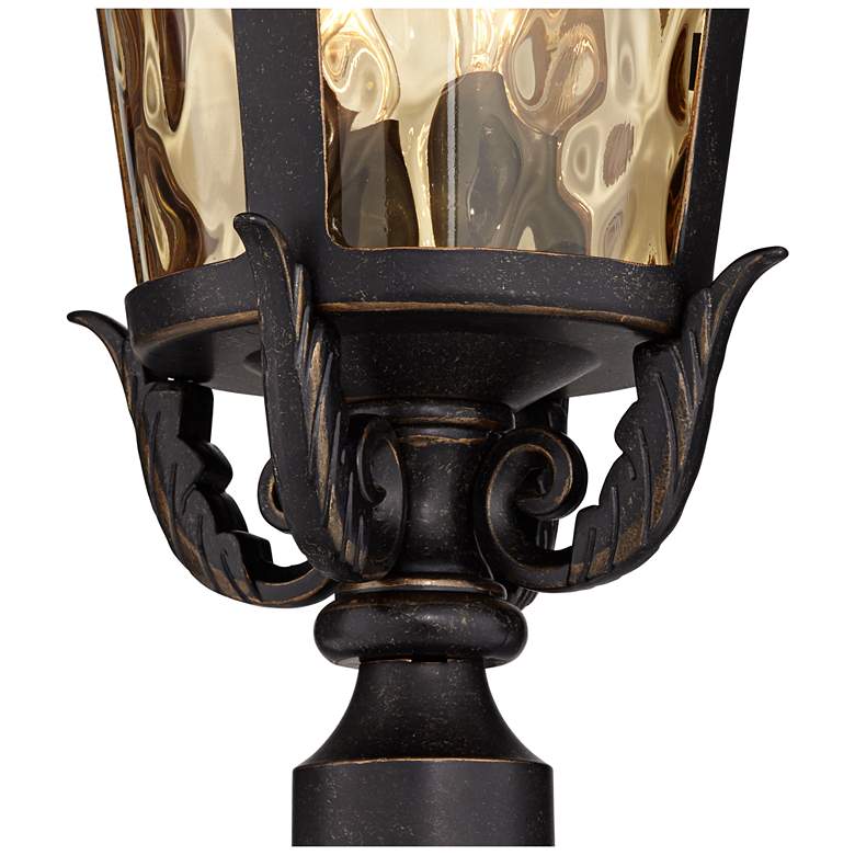 Image 4 Casa Marseille&#8482; 29 3/4 inchH Bronze Outdoor Post Light with Pier Ada more views