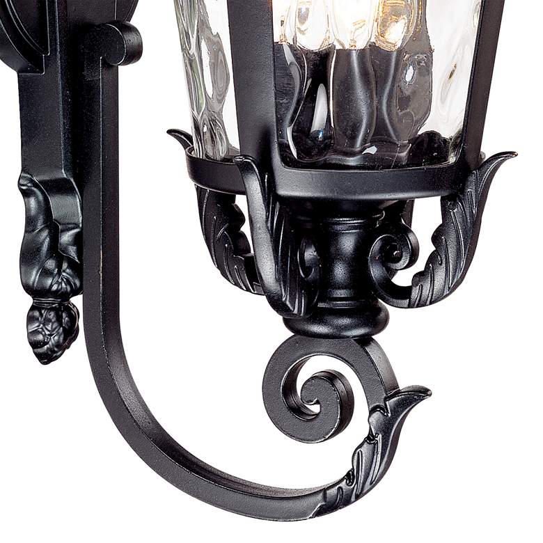 Image 6 Casa Marseille 31" High Black Traditional Large Outdoor Wall Light more views