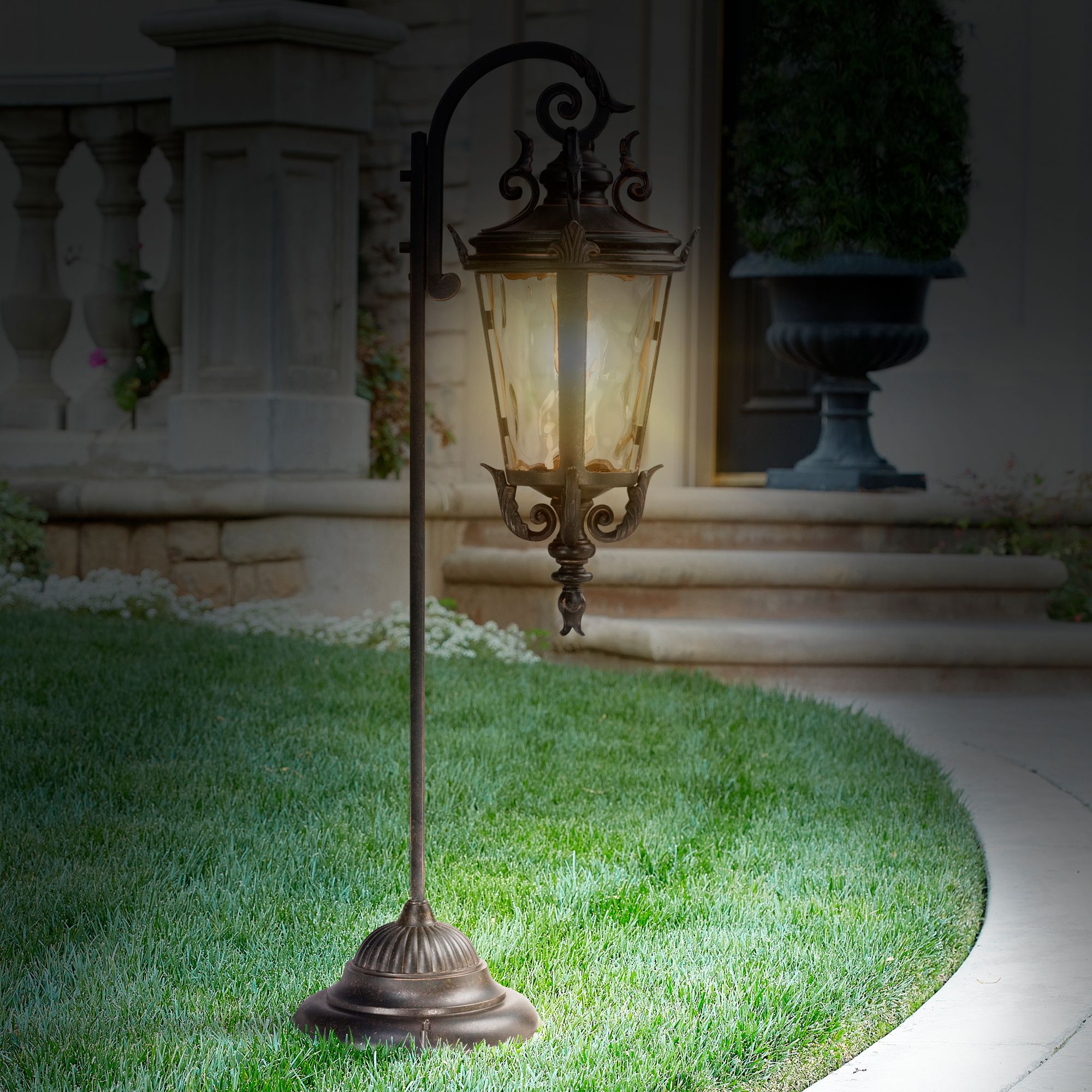 Image 6 Casa Marseille™ 35"H Bronze LED Path Lights Set of 2 more views