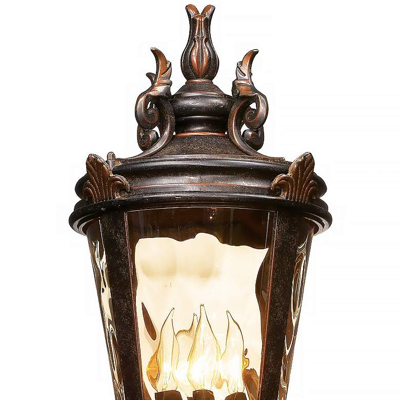 Image 2 Casa Marseille 99 3/4" High Bronze Traditional Outdoor Post Light more views