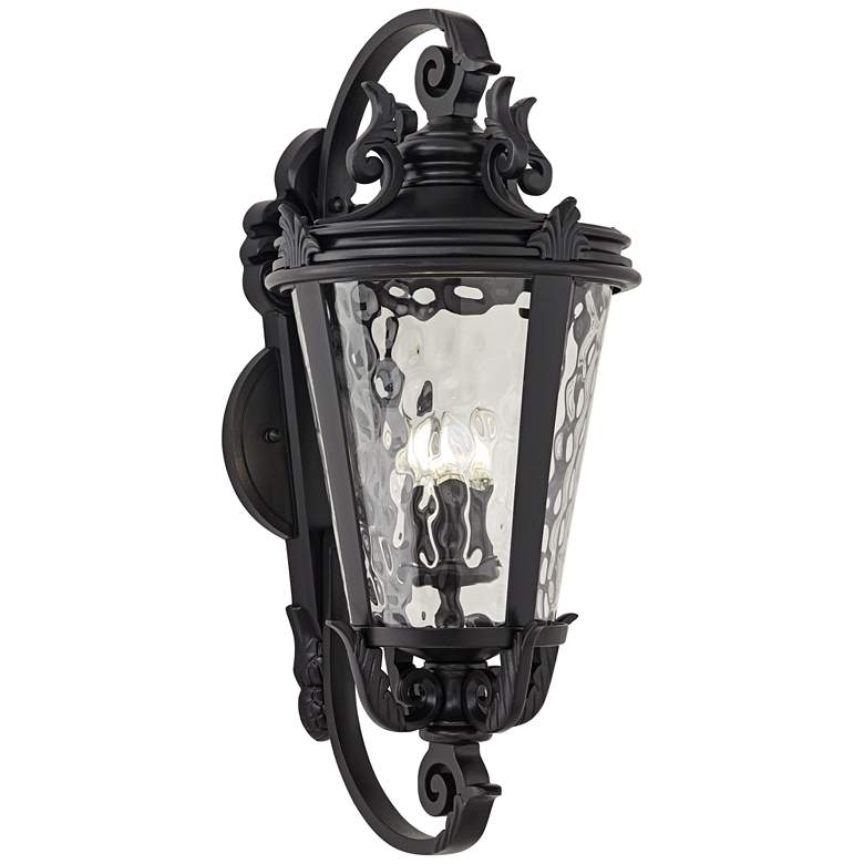 Image 6 Casa Marseille Black 36" High Large Outdoor Wall Light more views